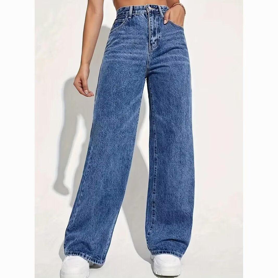 High Waist Wide Leg Jeans