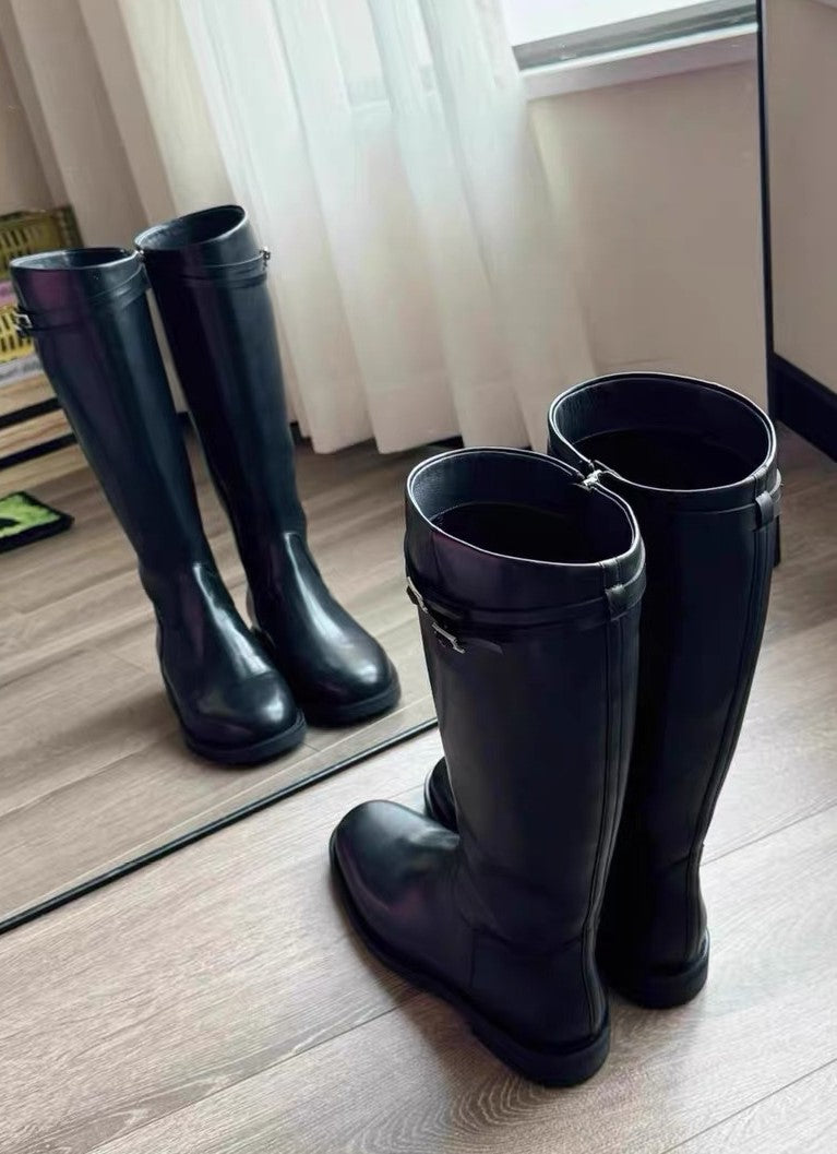 Reitstiefel mit Doppelschnalle