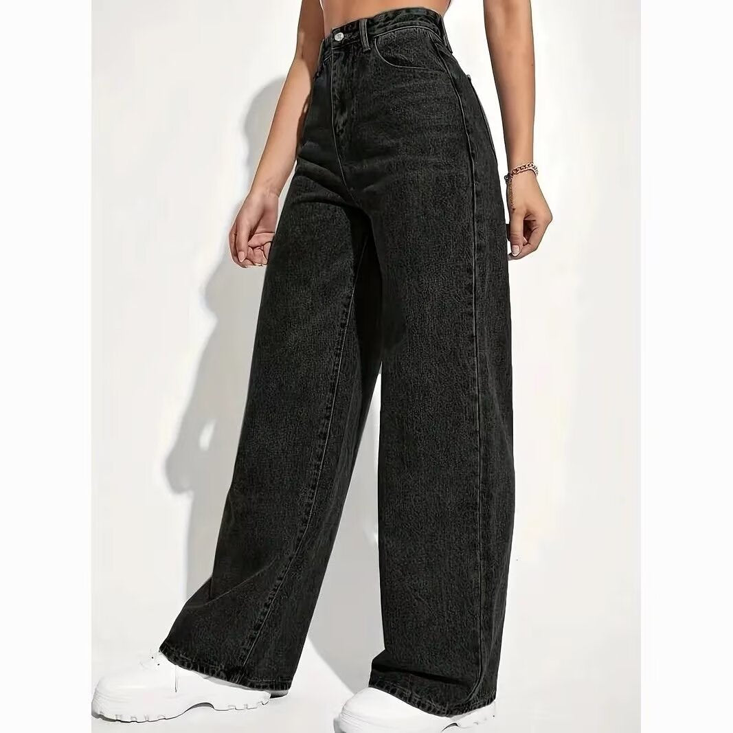 High Waist Wide Leg Jeans