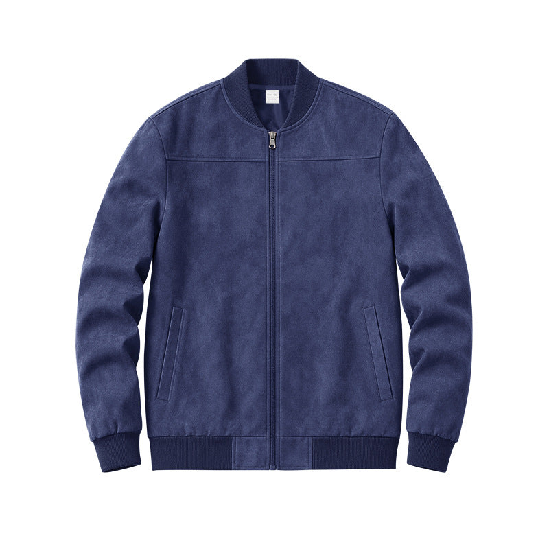 Bomberjacke Dunkelblau – geschlossene Produktansicht
