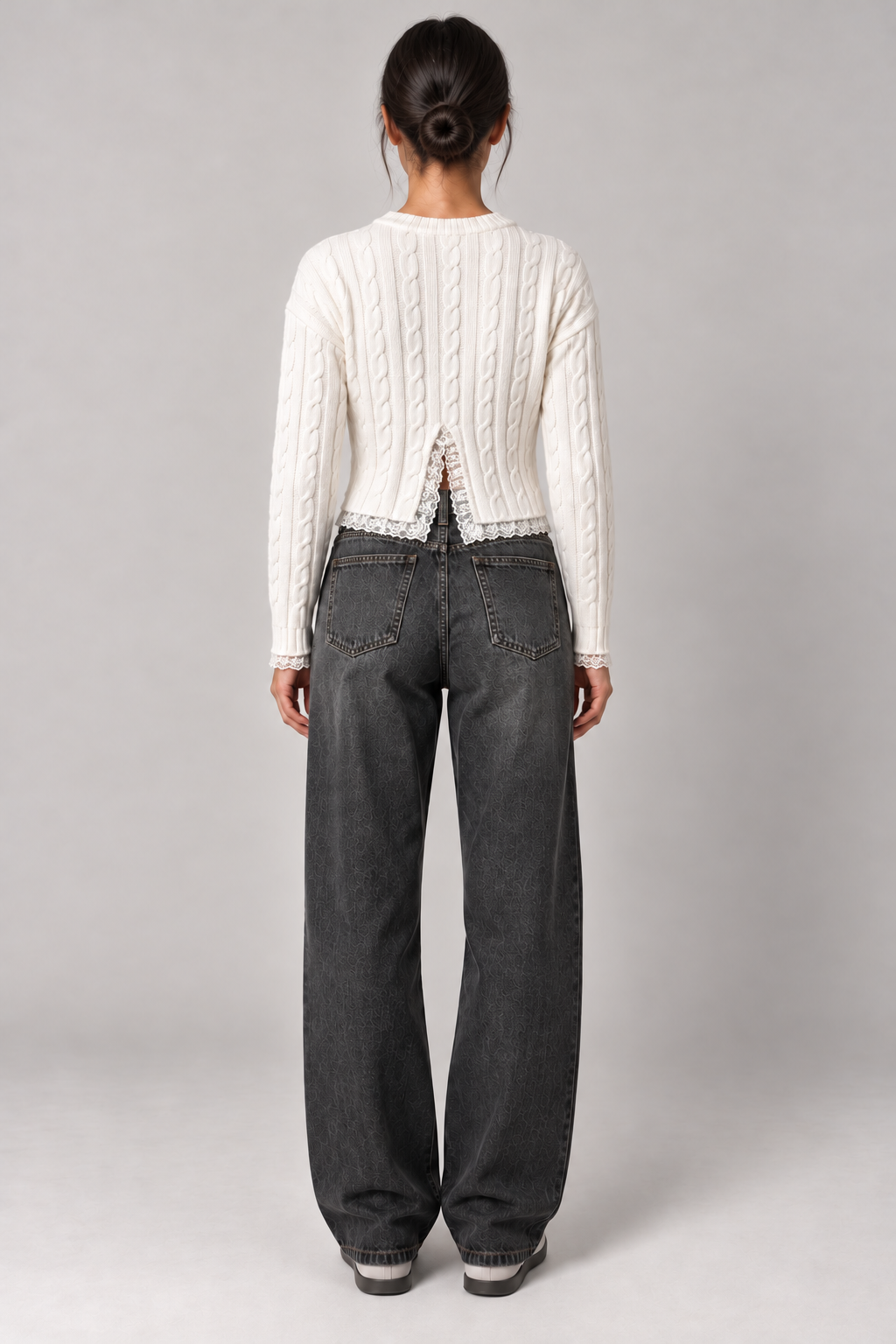 Rosevie Crop Strickpullover