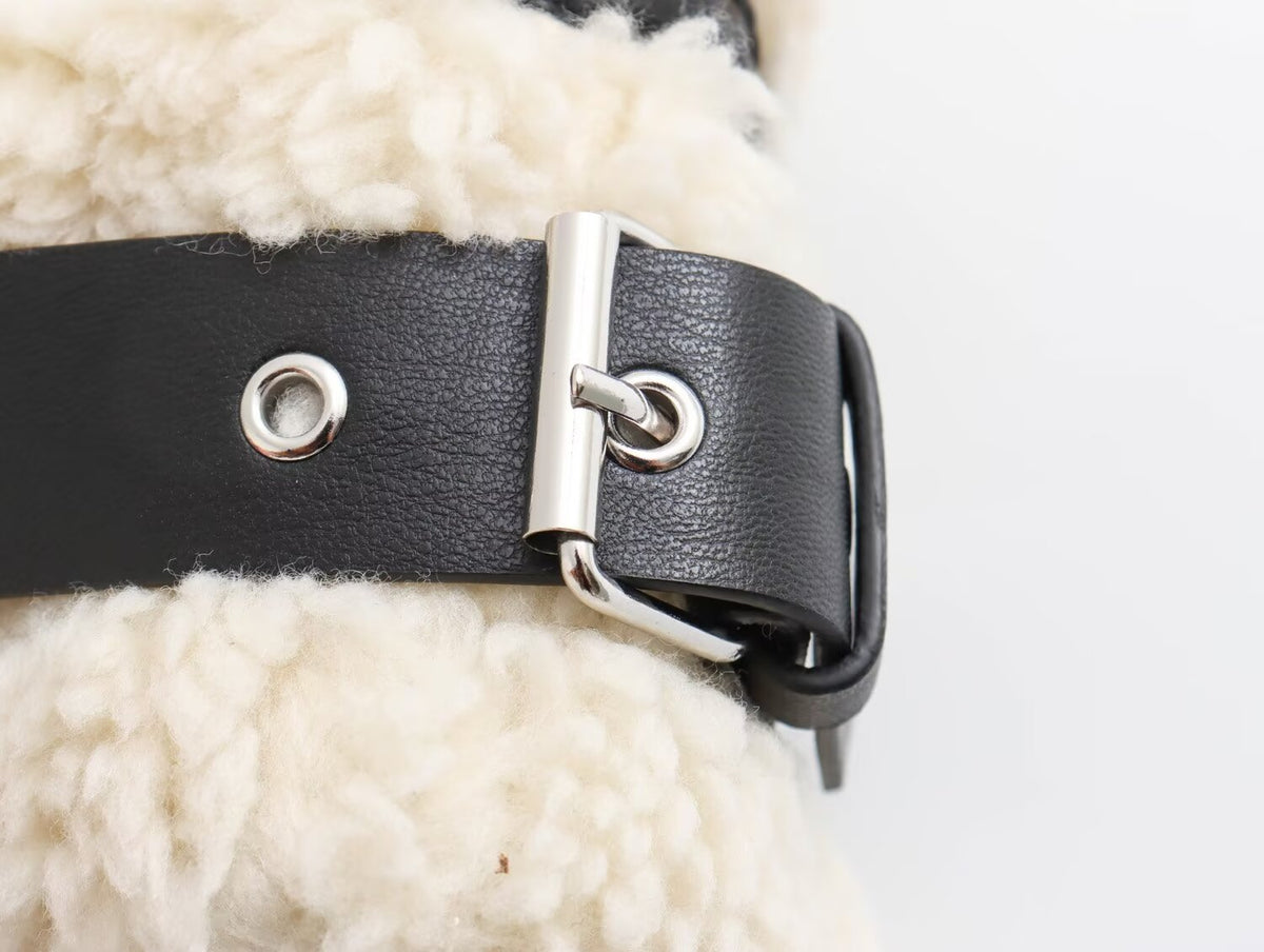 Teddy-Aviatorjacke – Produkt- oder Detailansicht