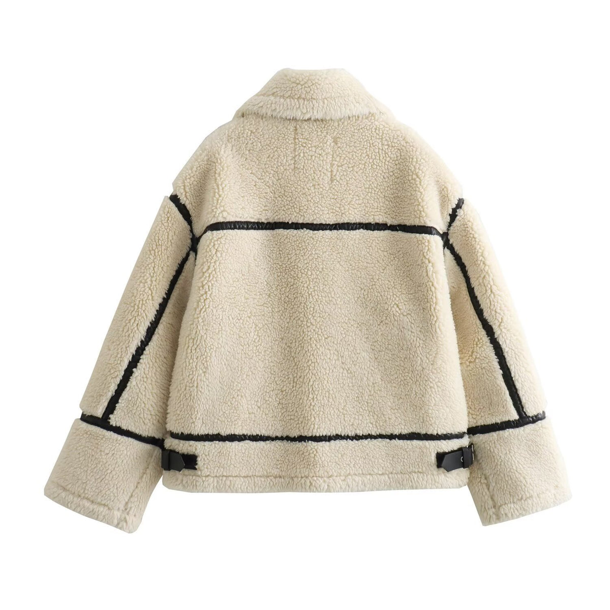 Teddy-Aviatorjacke – Produkt- oder Detailansicht