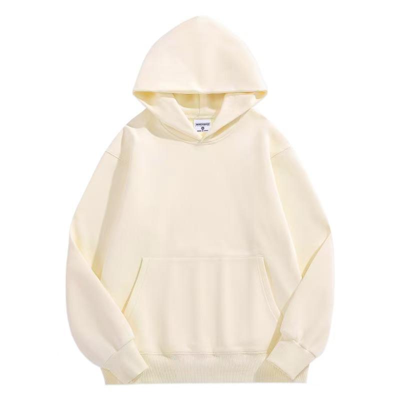 Kapuzenpullover Creme – Produktansicht