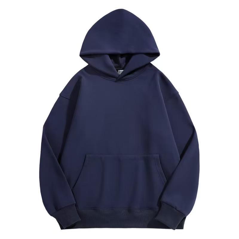 Kapuzenpullover Dunkelblau – Produktansicht