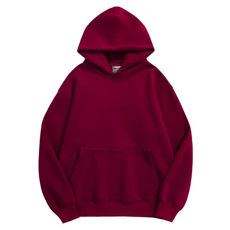 Kapuzenpullover Bordeaux – Produktansicht