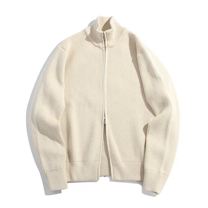 Strickjacke Creme – Produktansicht