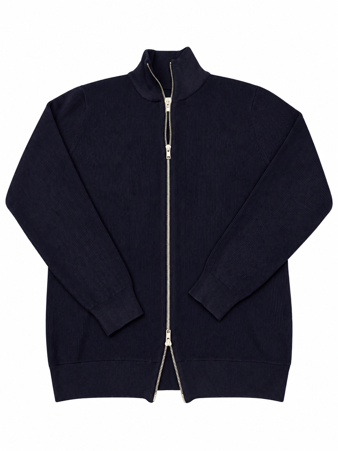 Strickjacke Marineblau – Produktansicht